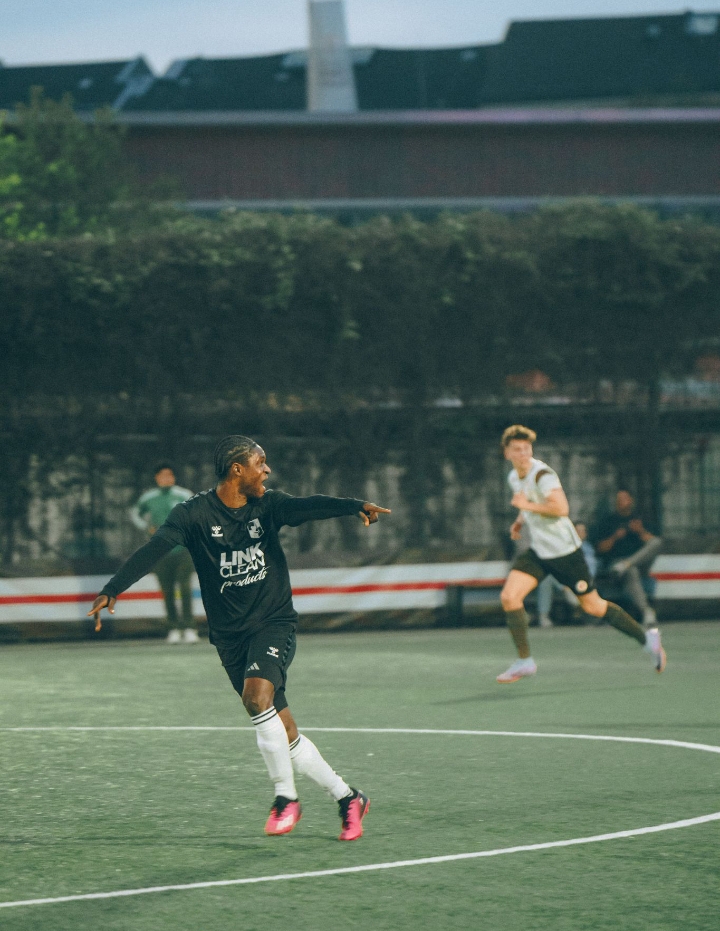 Dauda Ibrahim in action